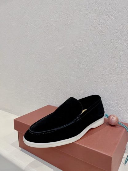  Loro Piana Men's Summer Walk Loafers Suede Loafer #3195 - Image 3