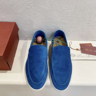 Replica Loro Piana Men's Summer Walk Loafers Suede Loafer #3194