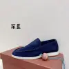  Loro Piana Men's Summer Walk Loafers Suede Loafer #3192 - Image 2