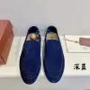 Replica Loro Piana Men's Summer Walk Loafers Suede Loafer #3192