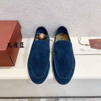 Replica Loro Piana Men's Summer Walk Loafers Suede Loafer #3191
