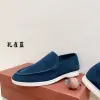  Loro Piana Men's Summer Walk Loafers Suede Loafer #3191 - Image 8