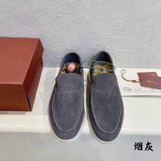 Replica Loro Piana Men's Summer Walk Loafers Suede Loafer #3190