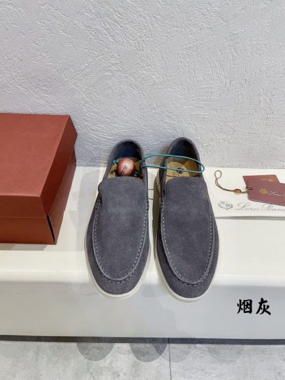 Replica Loro Piana Men's Summer Walk Loafers Suede Loafer #3190
