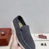  Loro Piana Men's Summer Walk Loafers Suede Loafer #3190 - Image 7