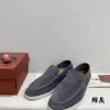  Loro Piana Men's Summer Walk Loafers Suede Loafer #3190 - Image 8
