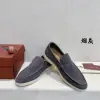  Loro Piana Men's Summer Walk Loafers Suede Loafer #3190 - Image 3