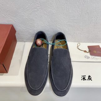 Replica Loro Piana Men's Summer Walk Loafers Suede Loafer #3188