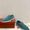  Loro Piana Men's Summer Walk Loafers Suede Loafer #3185 - Image 4