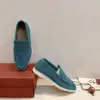  Loro Piana Men's Summer Walk Loafers Suede Loafer #3185 - Image 5