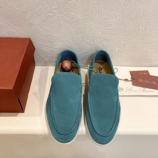 Replica Loro Piana Men's Summer Walk Loafers Suede Loafer #3185
