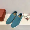  Loro Piana Men's Summer Walk Loafers Suede Loafer #3185 - Image 8