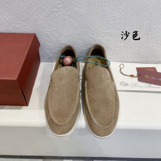 Replica Loro Piana Men's Summer Walk Loafers Suede Loafer #3180