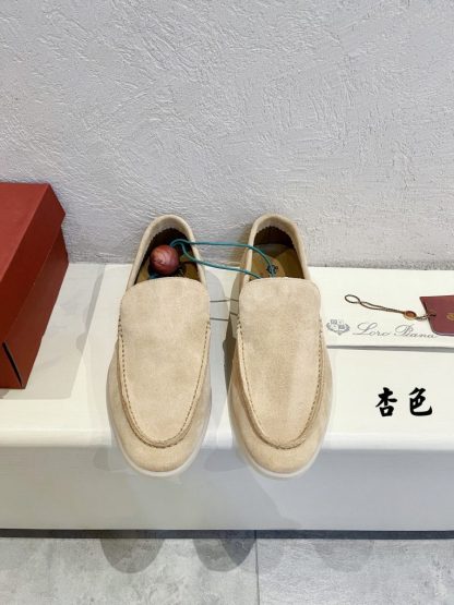 Replica Loro Piana Men's Summer Walk Loafers Suede Loafer #3179