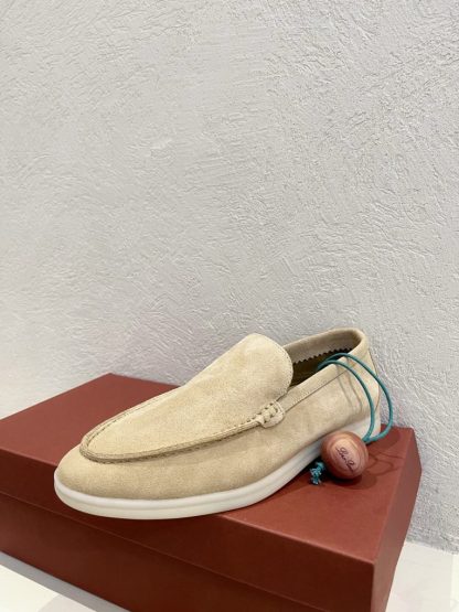  Loro Piana Men's Summer Walk Loafers Suede Loafer #3179 - Image 7