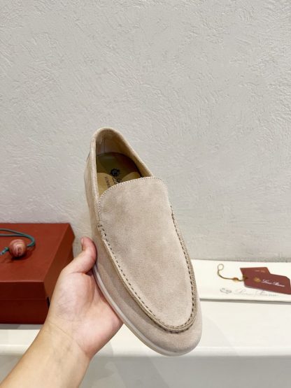  Loro Piana Men's Summer Walk Loafers Suede Loafer #3178 - Image 2