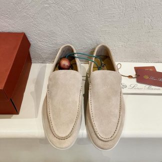 Replica Loro Piana Men's Summer Walk Loafers Suede Loafer #3178