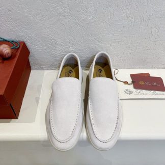 Replica Loro Piana Men's Summer Walk Loafers Suede Loafer #3177