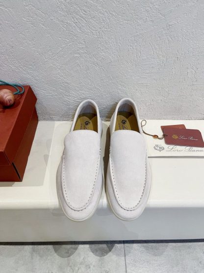 Replica Loro Piana Men's Summer Walk Loafers Suede Loafer #3177