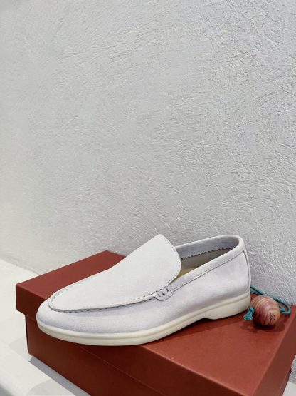  Loro Piana Men's Summer Walk Loafers Suede Loafer #3177 - Image 9