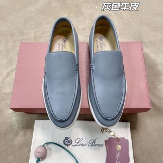 Replica Loro Piana Men's Summer Walk Loafers Calfskin #3198