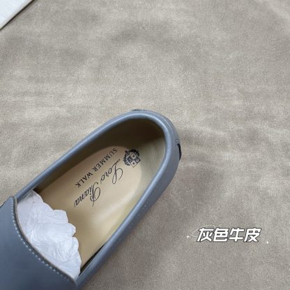  Loro Piana Men's Summer Walk Loafers Calfskin #3198 - Image 3