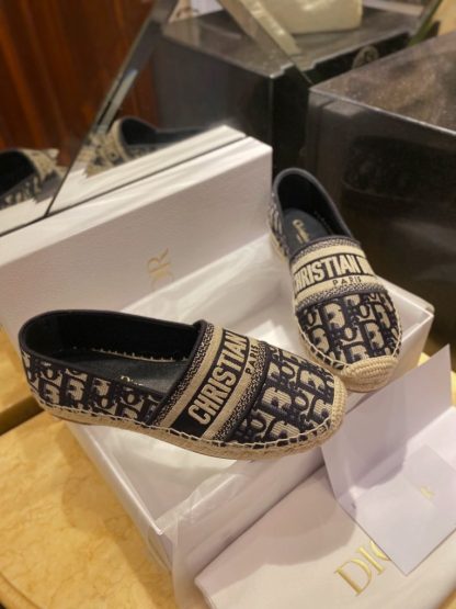  Dior Granville Espadrille Deep Blue For Women 2024 #3330 - Image 11