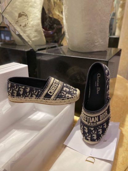  Dior Granville Espadrille Deep Blue For Women 2024 #3330 - Image 12