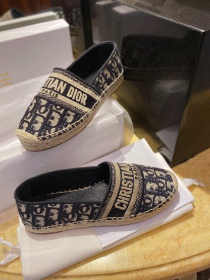 Dior Granville Espadrille Deep Blue For Women 2024 #3330 - Image 18