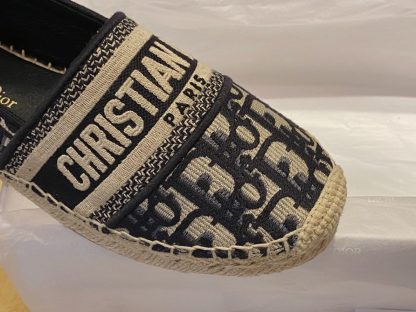 Dior Granville Espadrille Deep Blue For Women 2024 #3330 - Image 6