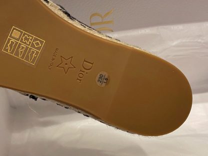  Dior Granville Espadrille Deep Blue For Women 2024 #3330 - Image 2
