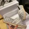  Dior Granville Espadrille Gray For Women 2024 #3329 - Image 9