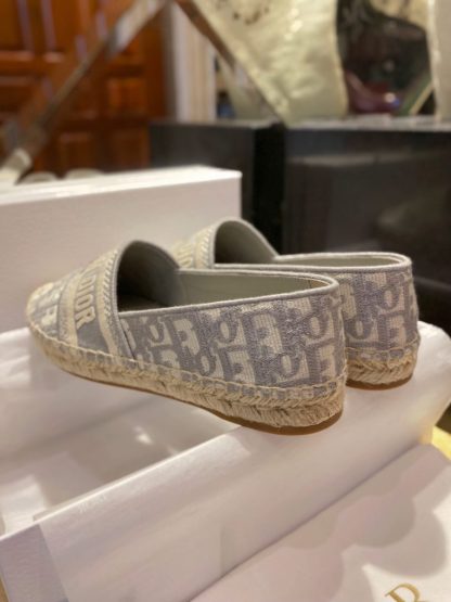  Dior Granville Espadrille Gray For Women 2024 #3329 - Image 12