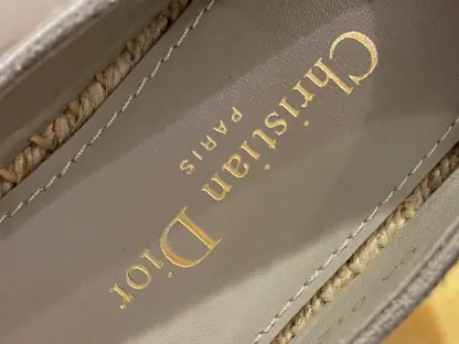  Dior Granville Espadrille Gray For Women 2024 #3329 - Image 3