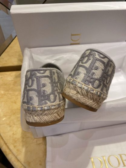  Dior Granville Espadrille Gray For Women 2024 #3329 - Image 6