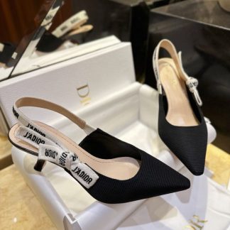 Replica Dior J'Adior Slingback Pump Black For Women 2024 #3328