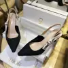  Dior J'Adior Slingback Pump Black For Women 2024 #3328 - Image 11