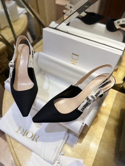  Dior J'Adior Slingback Pump Black For Women 2024 #3328 - Image 11