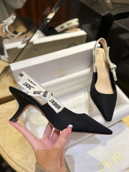  Dior J'Adior Slingback Pump Black For Women 2024 #3328 - Image 17