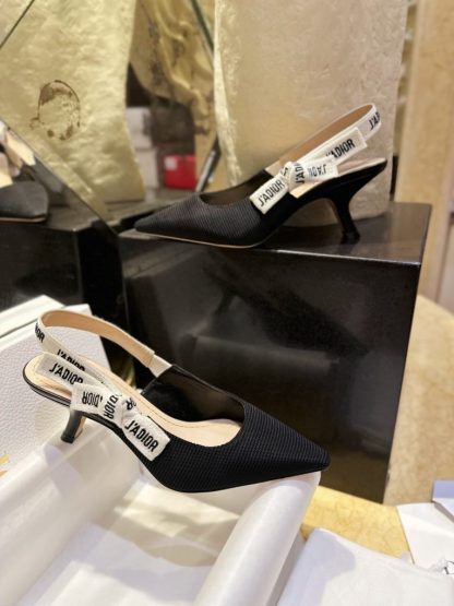  Dior J'Adior Slingback Pump Black For Women 2024 #3328 - Image 14