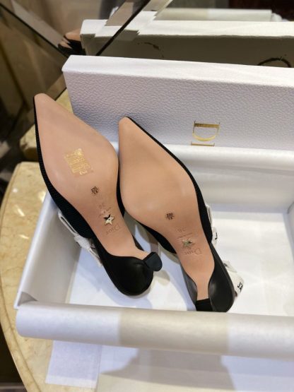  Dior J'Adior Slingback Pump Black For Women 2024 #3328 - Image 3