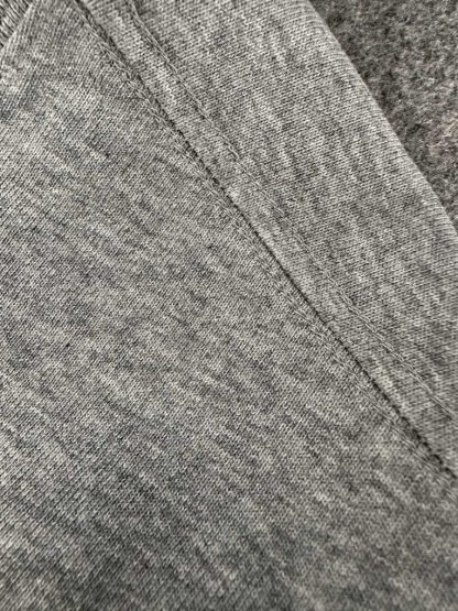  Christian Dior Couture Relaxed-Fit T-Shirt Gray Cotton Jersey for Men #3300 - Image 4