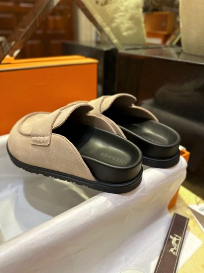  Hermes Women's GO Mule Suede Mule #3341 - Image 13