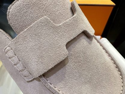  Hermes Women's GO Mule Suede Mule #3341 - Image 4