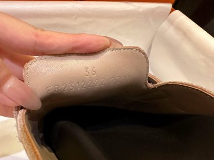  Hermes Women's GO Mule Suede Mule #3341 - Image 5