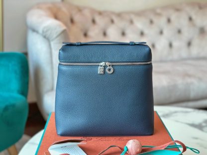 Replica Loro Piana Extra Pocket backpack L23.5 Calfskin #31112
