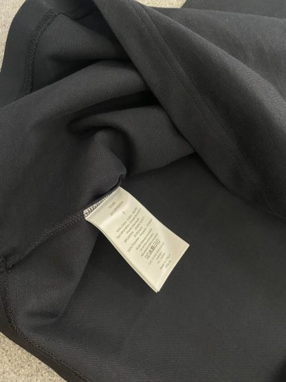  Christian Dior Couture Relaxed-Fit T-Shirt Black Cotton Jersey for Men #3301 - Image 3