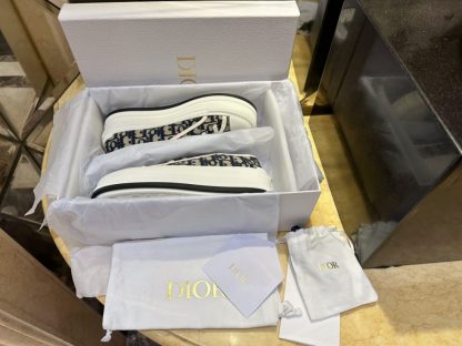  Dior Walk'n'Dior Platform Sneaker Deep Blue For Women 2024 #3324 - Image 18