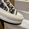  Dior Walk'n'Dior Platform Sneaker Deep Blue For Women 2024 #3324 - Image 4