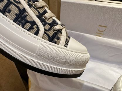  Dior Walk'n'Dior Platform Sneaker Deep Blue For Women 2024 #3324 - Image 4